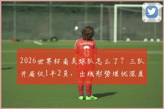 2026世界杯南美球队怎么了？三队开局仅1平2负，出线形势堪忧深度分析